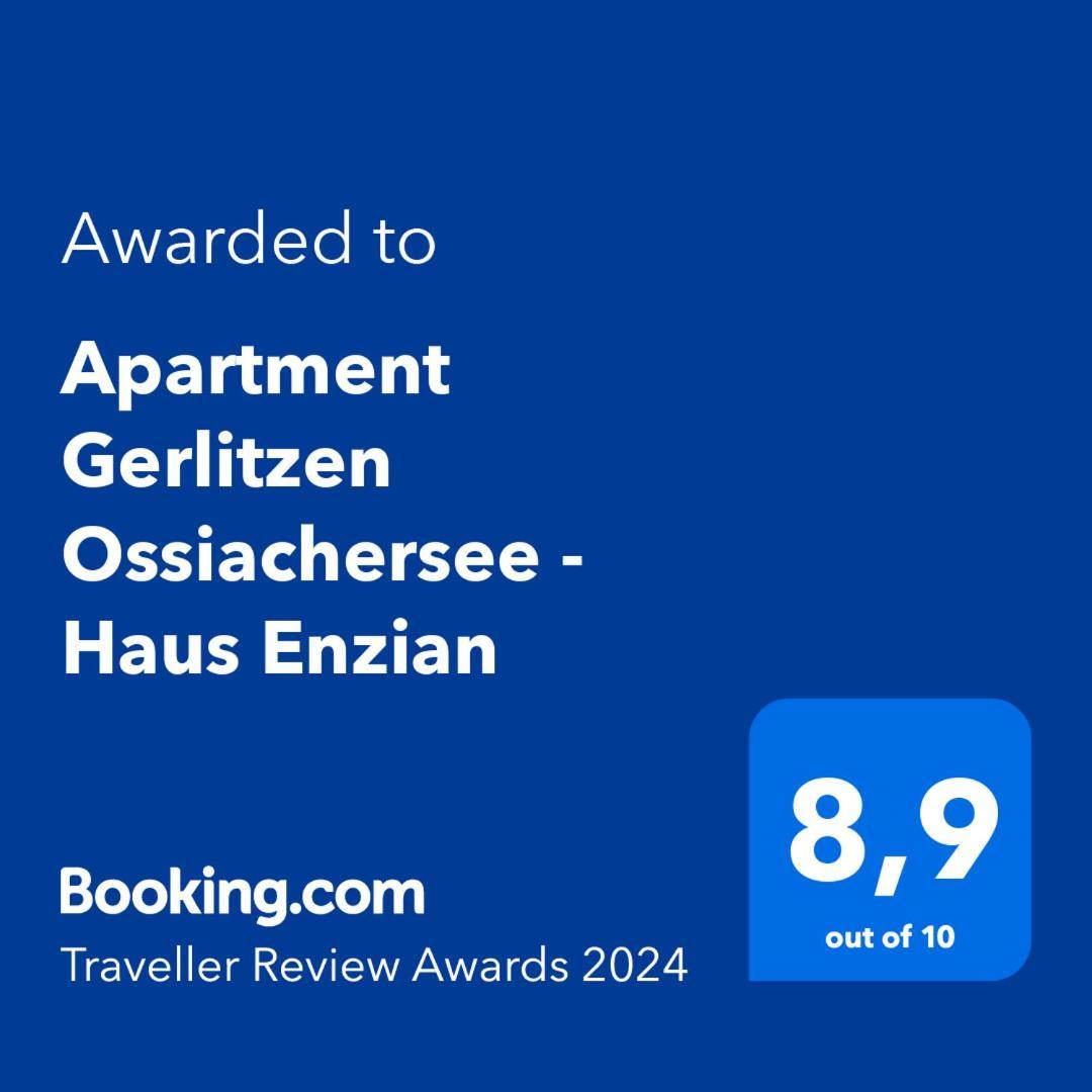 Apartment Gerlitzen Ossiachersee - Haus Enzian Treffen am Ossiacher See Zewnętrze zdjęcie